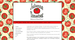 Desktop Screenshot of juliennetomatoes.com